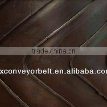 V Chevron Conveyor Belt , rubber belt conveyor for sale