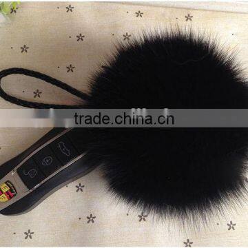 Genuine Bright Color 6-18cm Fox Fur Pom Poms Balls