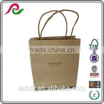 Best Selling Recyclable Brown Kraft Paper Bag