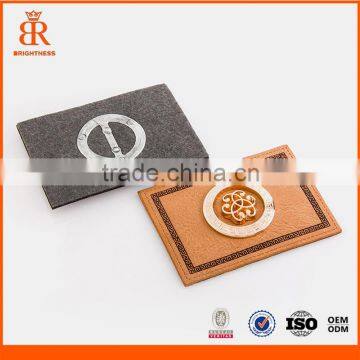 Custom Metal Clothing Labels Jeans Leather Patch Labels photo-1