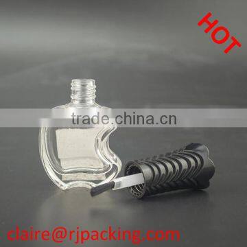 Apple Shape Nail Polish Bottle Flint Glass Bottle