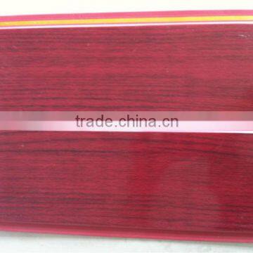 20cm middle groove silver/golden lines normal printing panel