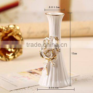 2016 fancy Products White Decorative Ceramic Vase