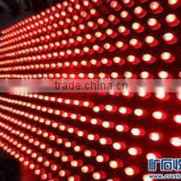 outdoor p10 led display module high brightness red/white color moudle