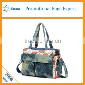 Wholesale 2016 new style denim baby bag utility tote bag                        
                                                                                Supplier's Choice