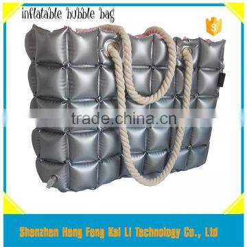 bicolor bubble bag,inflatable bubble bag for beach leisure