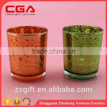 Chinese Factory Produce Colorful Fashion Glass Candle Holders for Home Decoration photo-2