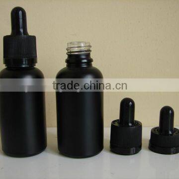 essential oil glass bottle with child proof dropper or tamper proof dropper