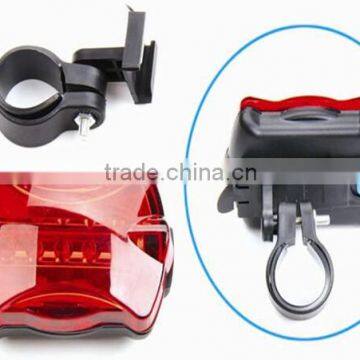 New Bicycle Bike Cycling Led Red Tail Flashing Rear Safety Flash Light Lamp