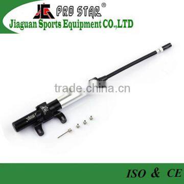 Aluminum Bicycle High Pressure Mini Pump With Gauge and Hose photo-5