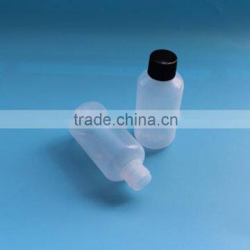70ml Boston Round Semi Transparent HDPE Plastic Bottle With Screw Cap photo-2