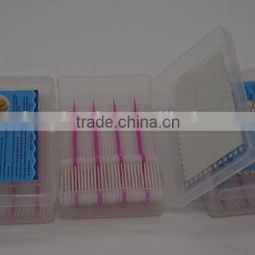 HOT sell plastic toothpick holder with plastic toothpicks