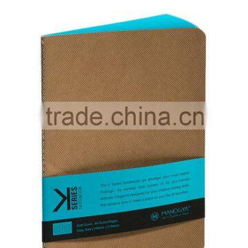 Recycled Paper Notebook/ 100% Customed / Handy Notebook/ Conference Notebook/ 64 Colored Ruled Pages