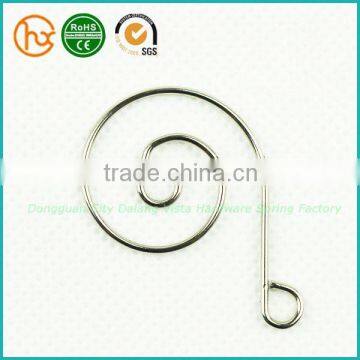 Flat Top 4Parts Clip Metal Spring Snap Button