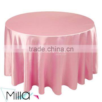 120 round satin tablecloth for wedding