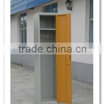 KFY-NW-01A Yellow Single Door Modern Types Of Closet