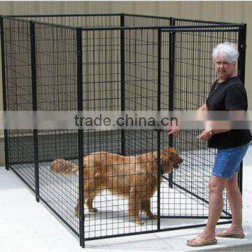 10x10x6 foot classic galvanized outdoor dog kennel , cheap dog kennel factory direct