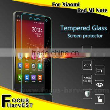 Factory Supply 0.33mm 9H 2.5D Welcome OEM/ODM Tempered Glass Mobile Screen Protector For Xiaomi REDMI NOTE photo-1