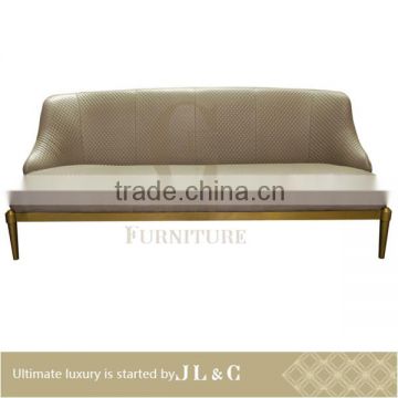 JS72-03 3 Seats leather Sofa Set in Living Room from JL&C Luxury Home Furniture Latest Designs 2016(China Supplier)