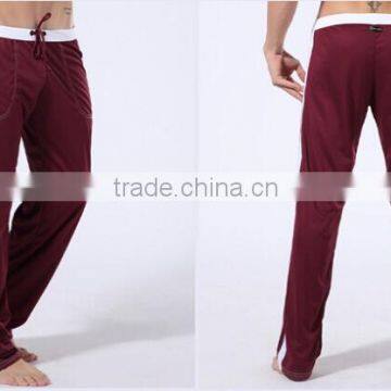 Custom fashion sexy men long running pants