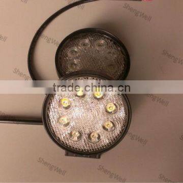 ShengWell Auto 24W Round 4" Epistar Flood/Spot/Combo factory directly 24w LED truck work light