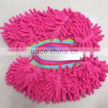 Hot Sale Polyester Cleaning Slipper Shoes/ Mop Floor Wipe Dust Slipper /floor Cleaner Cleaning Slippers Cover photo-4