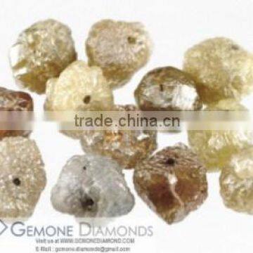 Natural Yellow Color Rough Diamond Beads Wholesaler