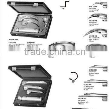 MCINTOSH LARYNGOSCOPE SET