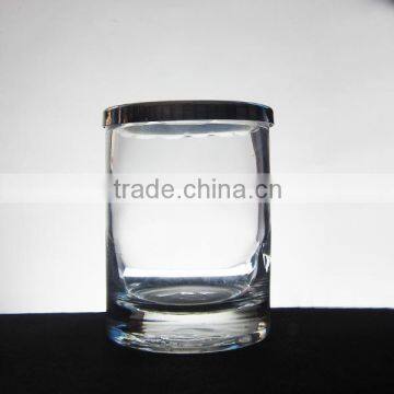 Good quality hand blown glass jar with lid                        
                                                                                Supplier's Choice
