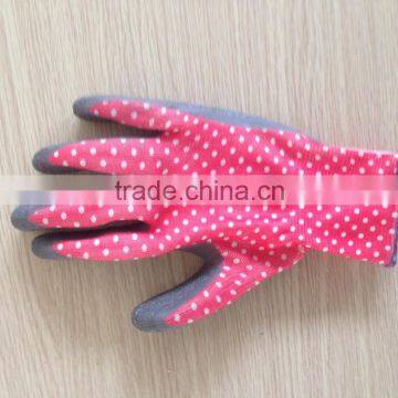 black palm latex coated garden working glove