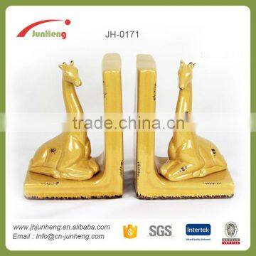 Reindeer decoration ceramic cheque book holder wallet, book holder reading