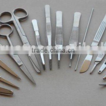 Disposable stainless steel surgical instruments