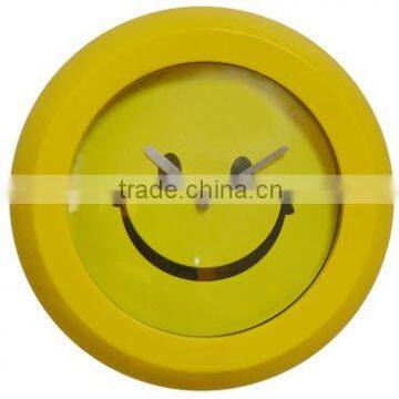 Smile plastic wall clock