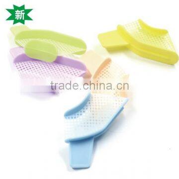 dental thin net Bite Tray with beautiful color,convenient to ont-time take the bite registration material