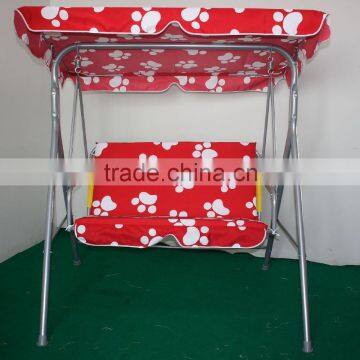 Outdoor double seat swing chair for children,Garden patio swing chair XY-174