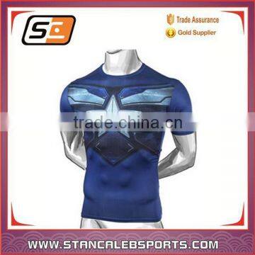 Stan Caleb compression women mma rash guard,OEM mma rashguard,custom sublimated printed mens rash guard