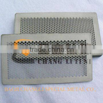 mmo titanium anode mesh for water ionizers