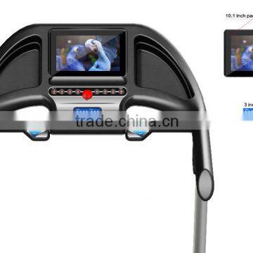 2016 New Exercise Equipment High End Motorized Fitness Treadmill Price With 510mm Running Belt photo-2