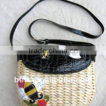 fashion straw basket beach bag