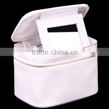 2016 OEM New Women Multifunction Travel Cosmetic Bag Makeup Case Pouch PU LeatherToiletry Organizer photo-2