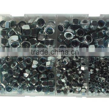 Assorted M5 - M12 Nylon insert Nuts Kit