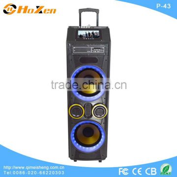 wireless microphone portable speaker microphone squar bluetooth speaker bluetooth speaker with lcd and remote