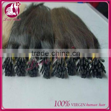 pretty good quality prebond I-Tip hair exquisite design