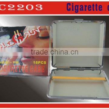 Factory supplier newest fashionable reusable cigarette case with workable price