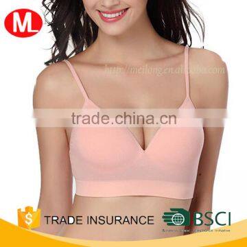 New Arrivial Padded Sexy Seamless Yoga Sport Bra photo-2