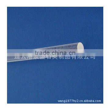 transparent quartz rod, high purity clear quartz glass rod, optical fused silica quartz glass rod