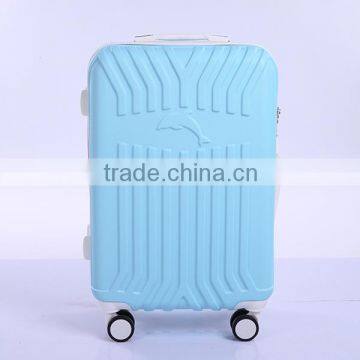 abs pc china cheap girls hard shell wheeled luggage suitcase bags