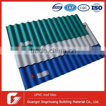 Long Color Lasting Glossy Roofing Tiles Plastic Roof Sheet,flexible corrugated pvc