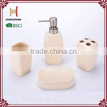 Creative New Style Ceramic Bathroom Set 4pcs photo-6