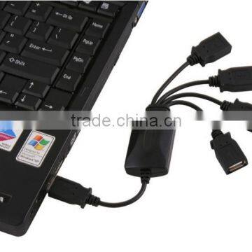 Mini USB High Speed 4 Port USB HUB splitter 4.8 Gbps Adapter For Laptop PC Notebook Computer wholesale cheap